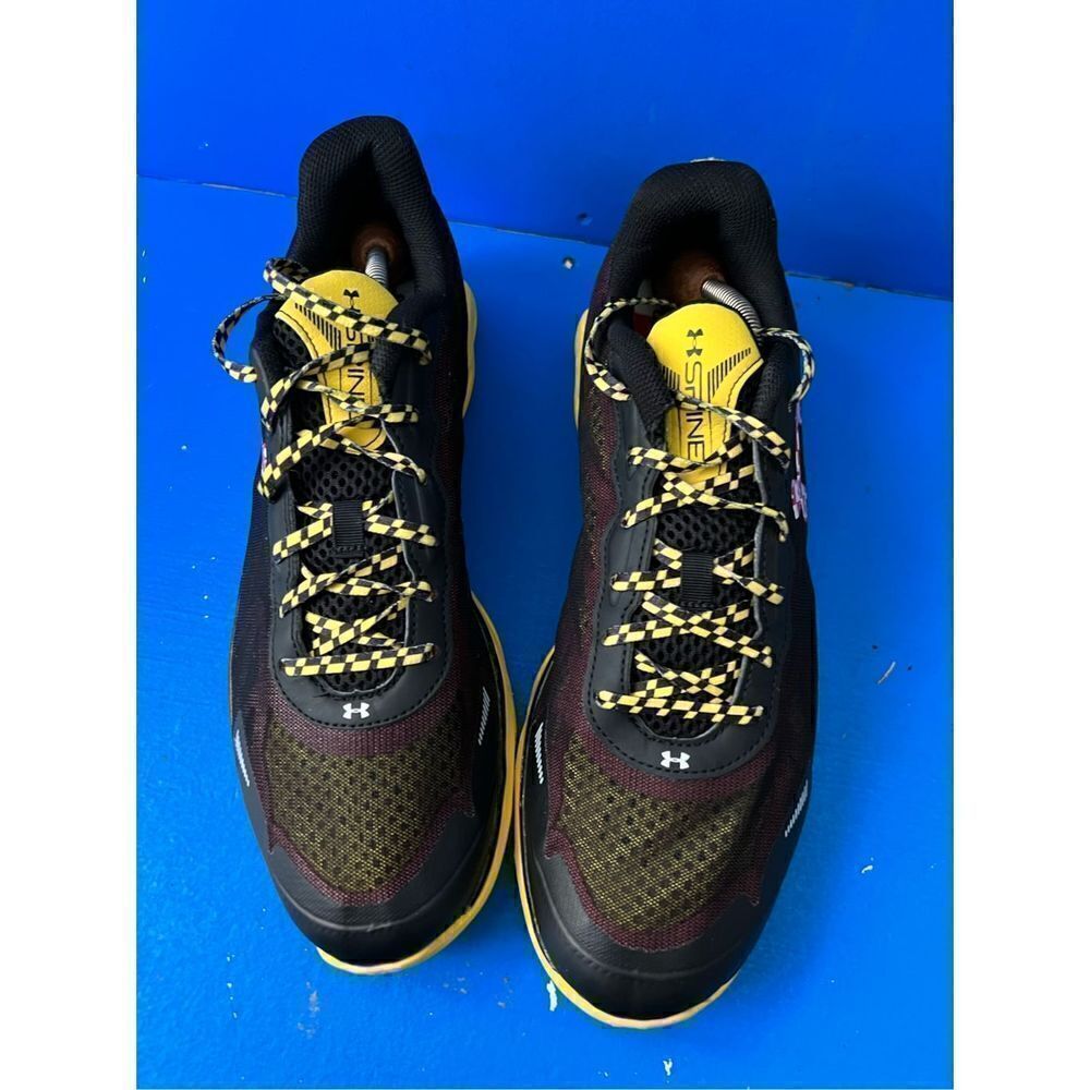 under armour man made upper yellow size 11.5 1258074-002